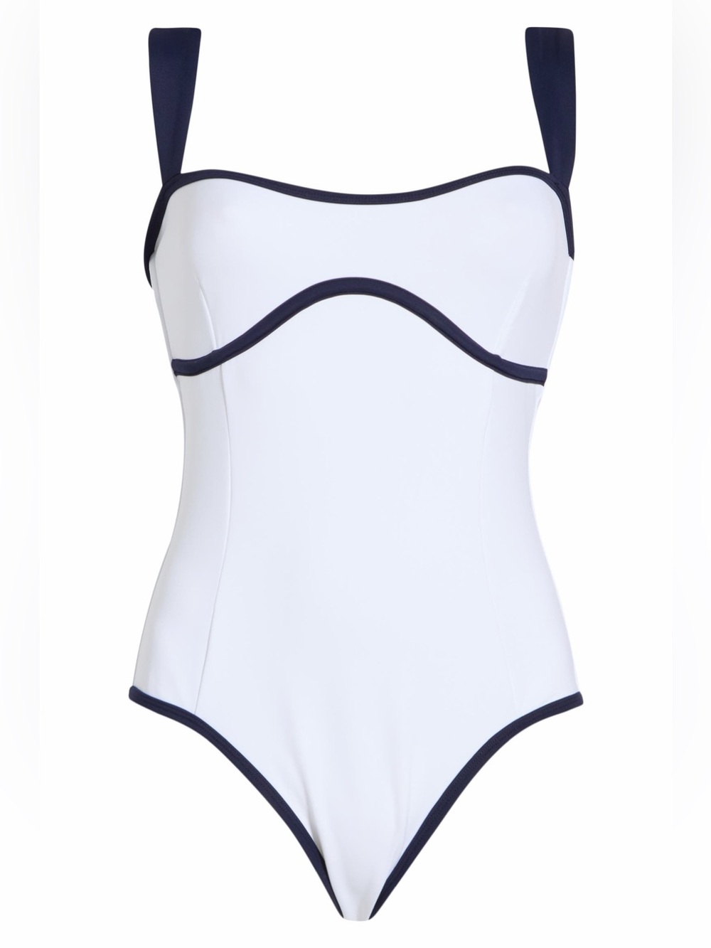 New! Good American Sweetheart Neck One-Piece Swimsuit XXL 34412